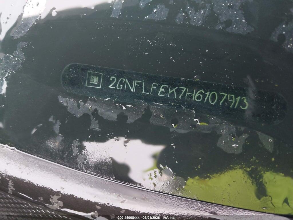 2GNFLFEK7H6107913 2017 CHEVROLET EQUINOX photo no. 9