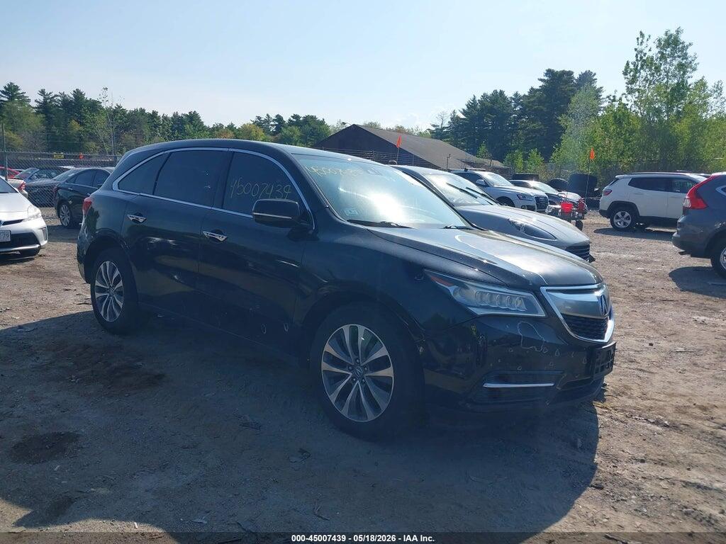 5FRYD4H41FB017324 2015 ACURA MDX photo no. 1
