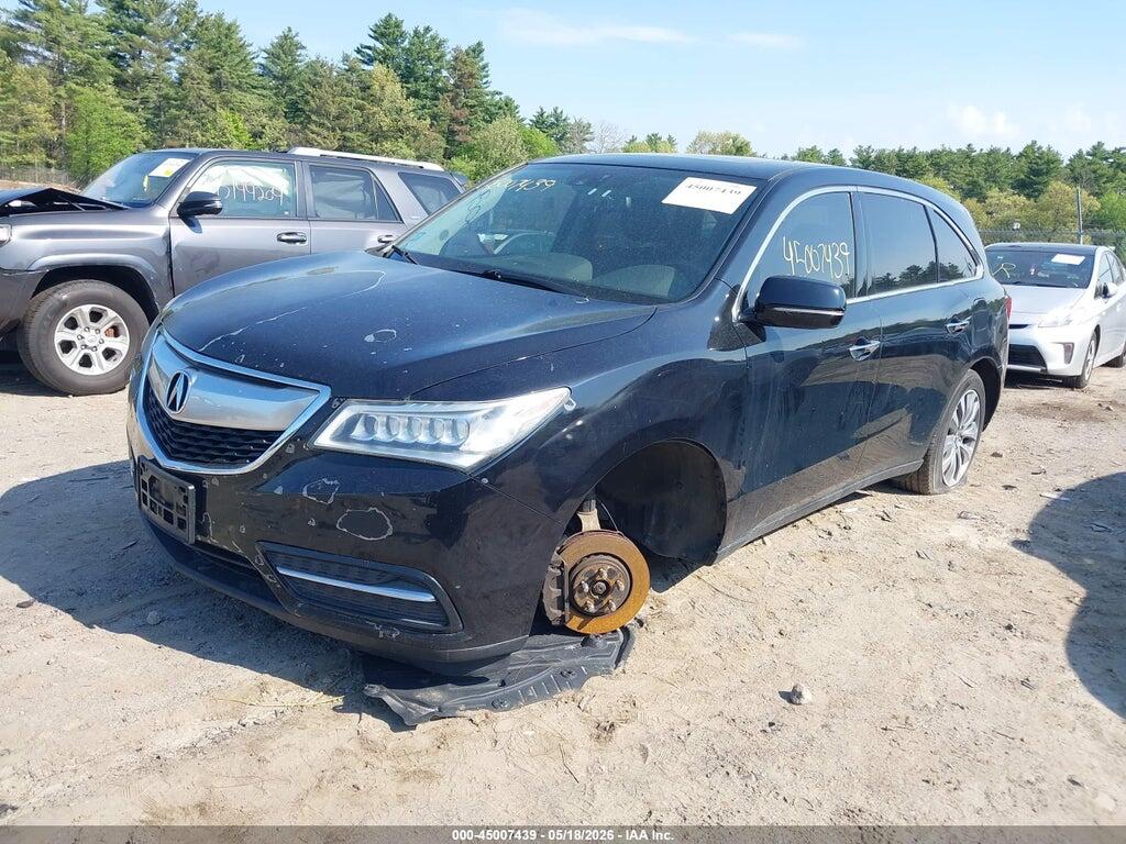 5FRYD4H41FB017324 2015 ACURA MDX photo no. 2