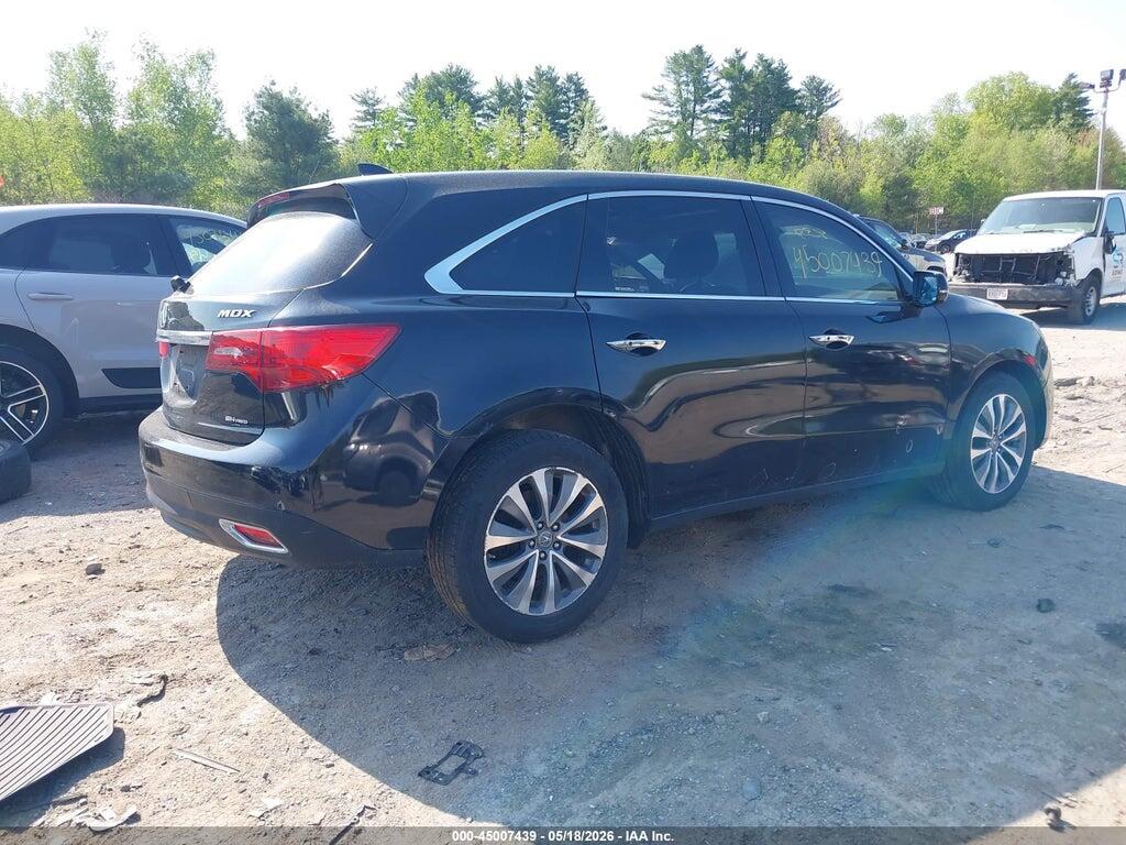 5FRYD4H41FB017324 2015 ACURA MDX photo no. 4