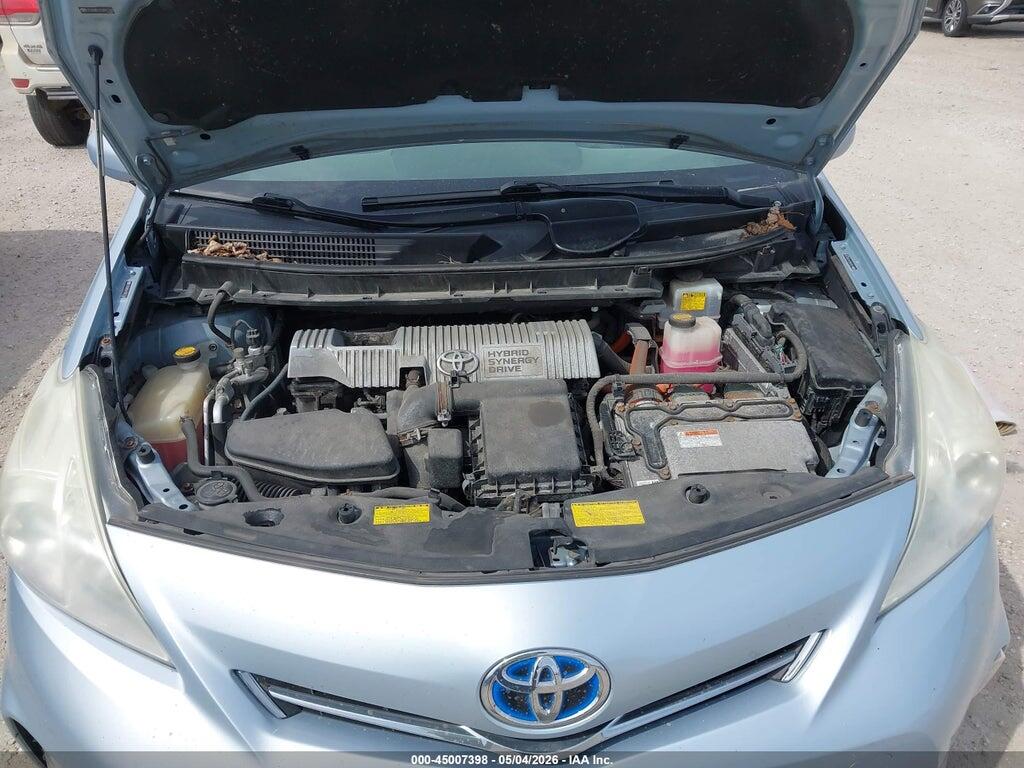 JTDZN3EU1C3051760 2012 TOYOTA PRIUS V photo no. 10