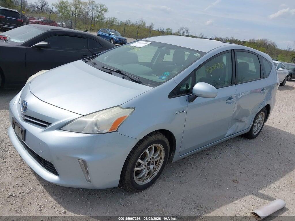JTDZN3EU1C3051760 2012 TOYOTA PRIUS V photo no. 2