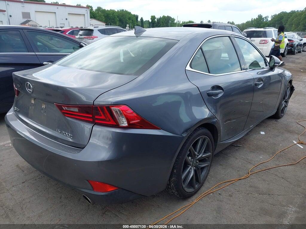 JTHBA1D20G5033695 2016 LEXUS IS 200T photo no. 4