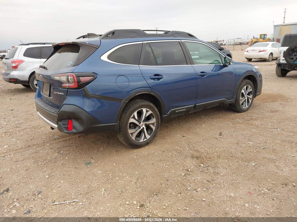 4S4BTANC1M3207554 2021 SUBARU OUTBACK photo no. 4