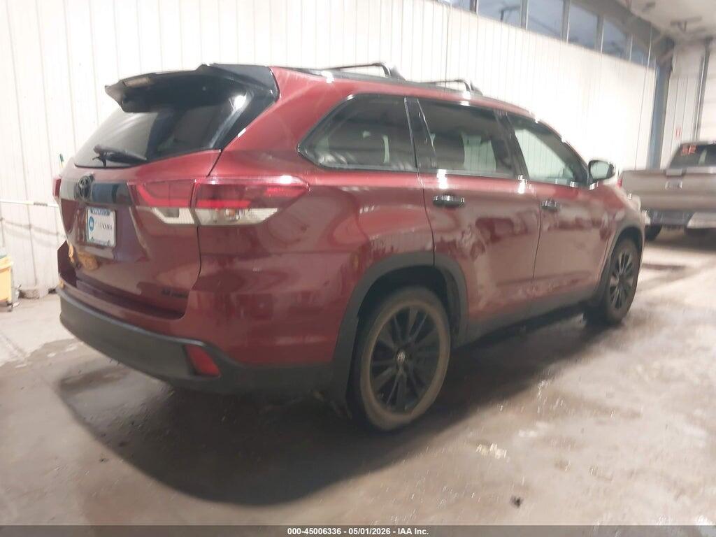 5TDJZRFH9KS991906 2019 TOYOTA HIGHLANDER photo no. 4