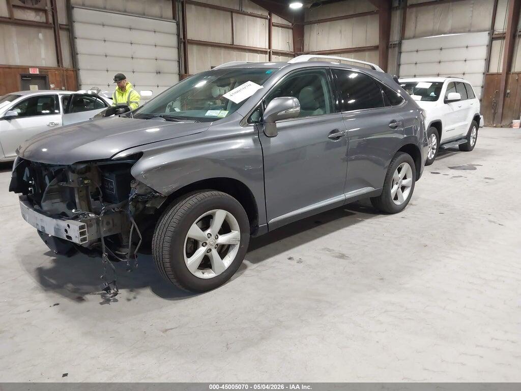 2T2BK1BA1CC147643 2012 LEXUS RX 350 photo no. 2