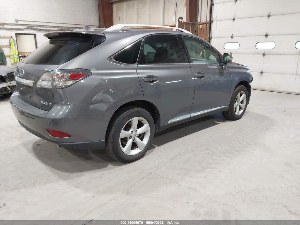 2T2BK1BA1CC147643 2012 LEXUS RX 350 photo no. 4