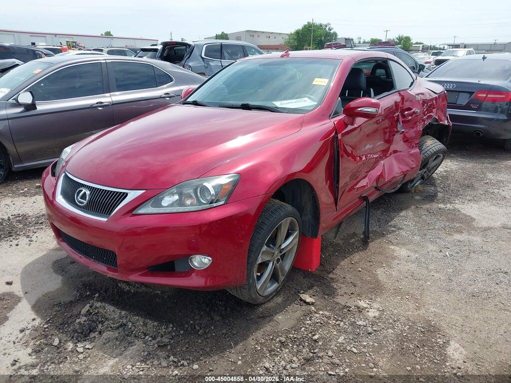 JTHFF2C24C2521876 2012 LEXUS IS 250C photo no. 2