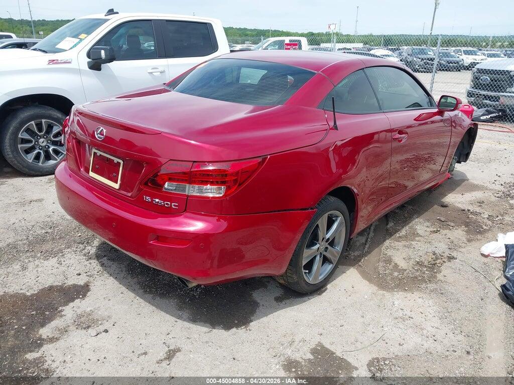 JTHFF2C24C2521876 2012 LEXUS IS 250C photo no. 4