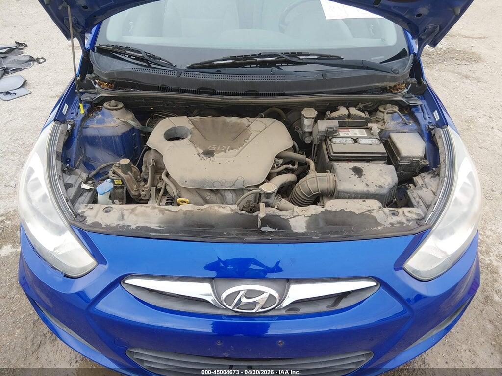 KMHCT4AE2EU665953 2014 HYUNDAI ACCENT photo no. 10