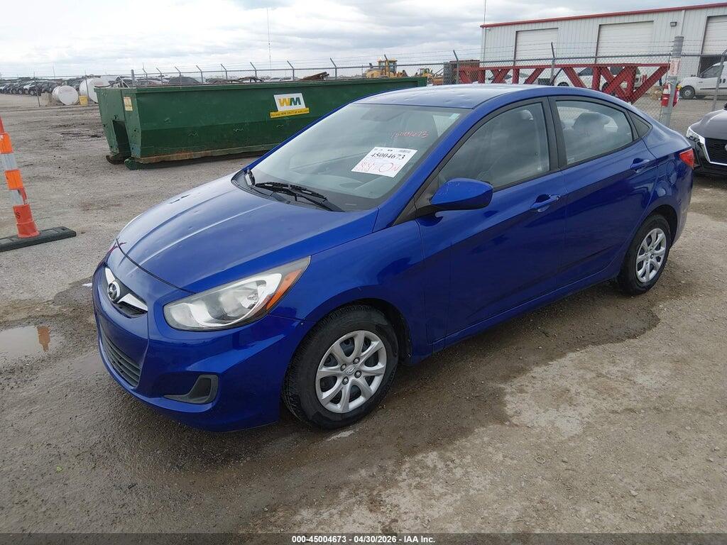KMHCT4AE2EU665953 2014 HYUNDAI ACCENT photo no. 2