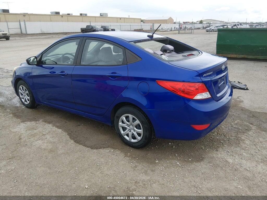 KMHCT4AE2EU665953 2014 HYUNDAI ACCENT photo no. 3