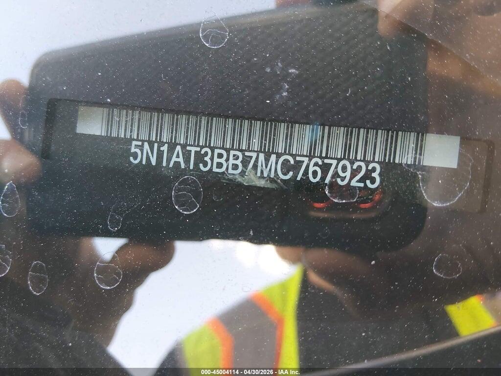 5N1AT3BB7MC767923 2021 NISSAN ROGUE photo no. 9