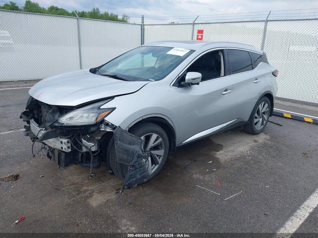 5N1AZ2CS0LN100721 2020 NISSAN MURANO photo no. 2