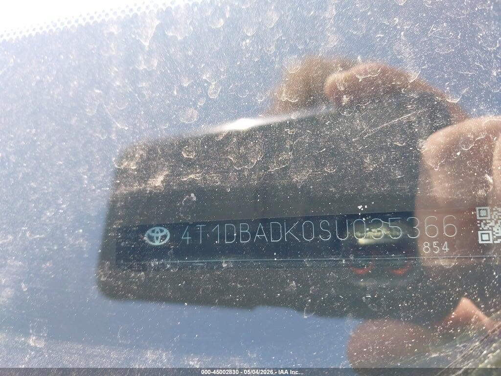4T1DBADK0SU035366 2025 TOYOTA CAMRY photo no. 9