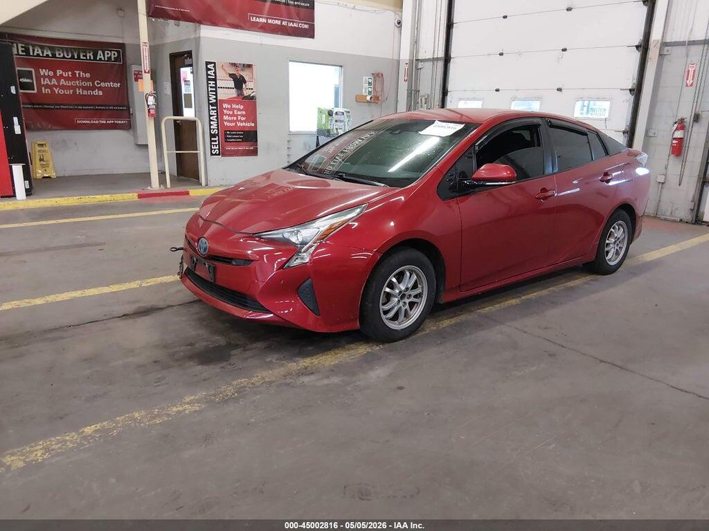 JTDKBRFU4J3583013 2018 TOYOTA PRIUS photo no. 2