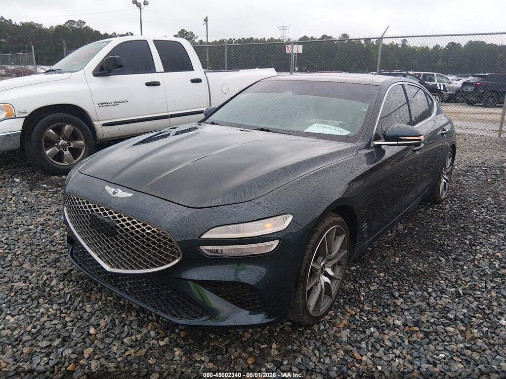 KMTG34TA7NU102723 2022 GENESIS G70 photo no. 2