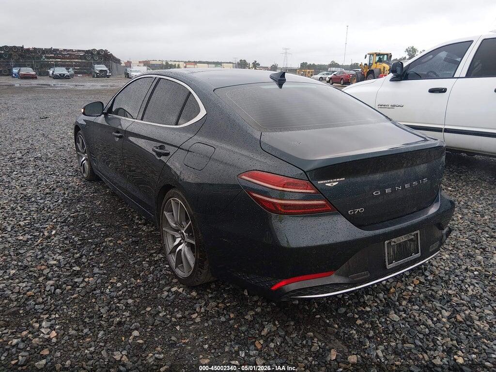 KMTG34TA7NU102723 2022 GENESIS G70 photo no. 3