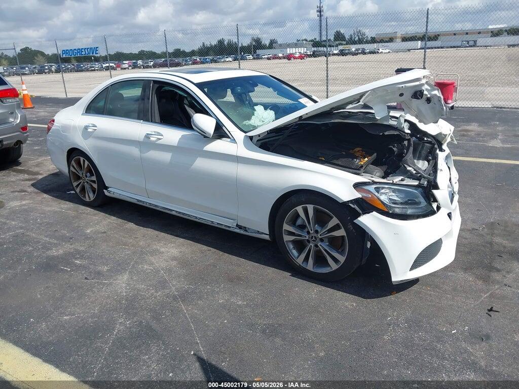 55SWF4JB2JU278996 2018 MERCEDES-BENZ C 300 photo no. 1