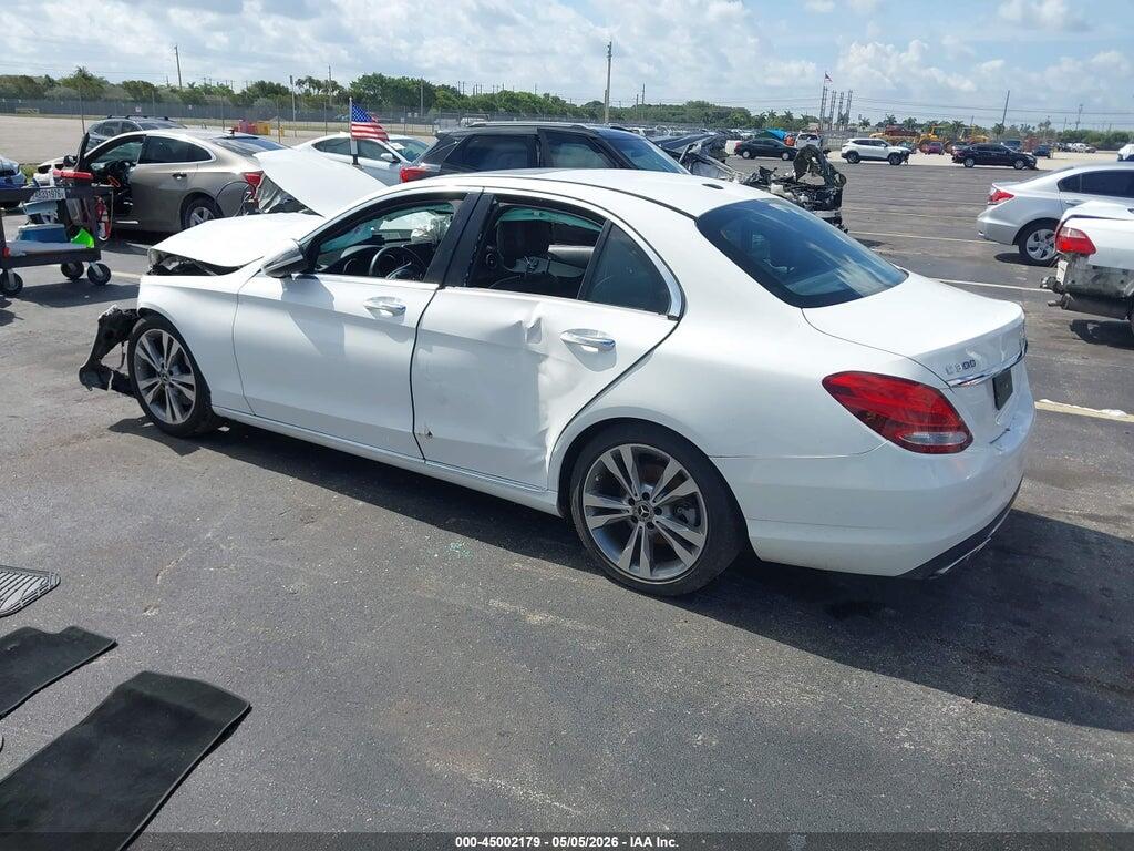 55SWF4JB2JU278996 2018 MERCEDES-BENZ C 300 photo no. 3