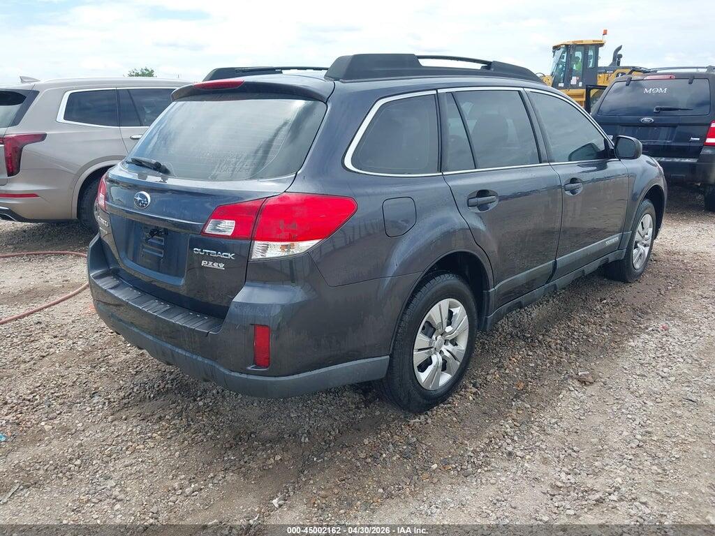4S4BRBAC1B3374536 2011 SUBARU OUTBACK photo no. 4