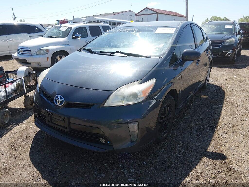 JTDKN3DU7C1585599 2012 TOYOTA PRIUS photo no. 2