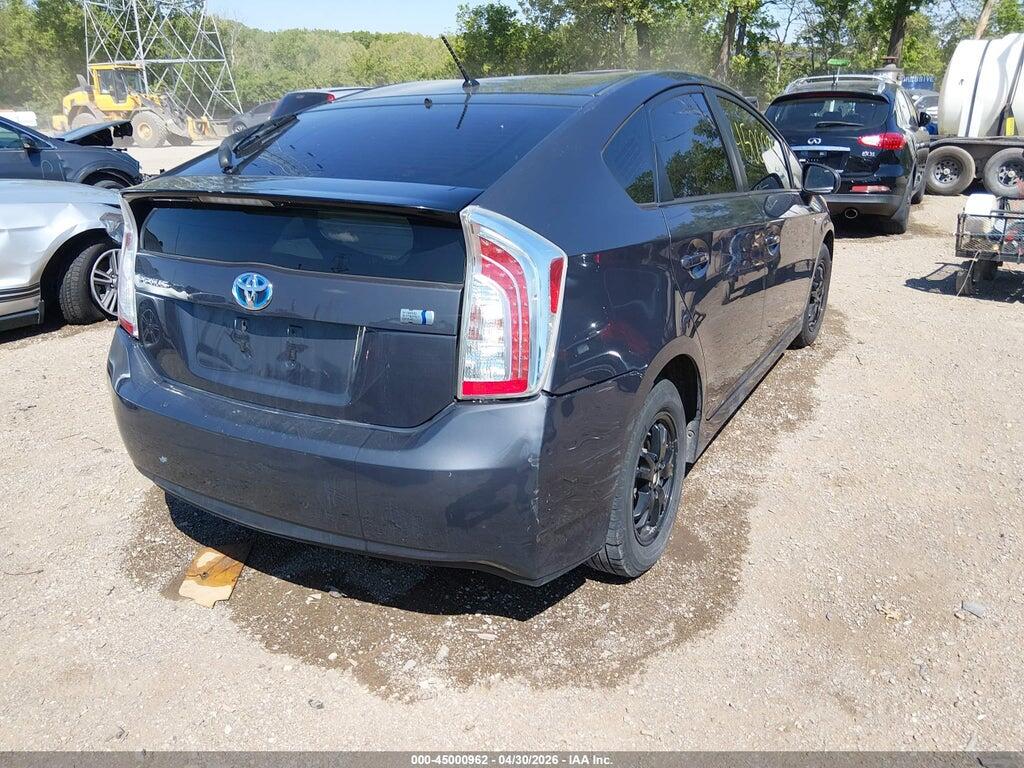 JTDKN3DU7C1585599 2012 TOYOTA PRIUS photo no. 4