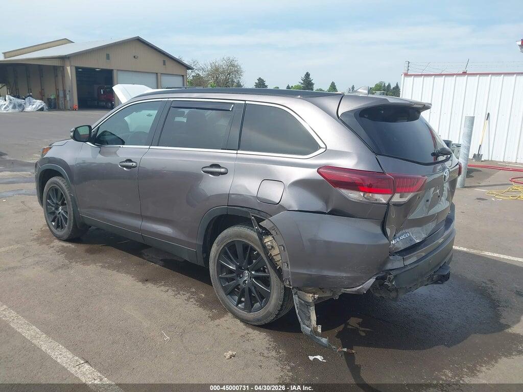5TDJZRFH8KS572705 2019 TOYOTA HIGHLANDER photo no. 3