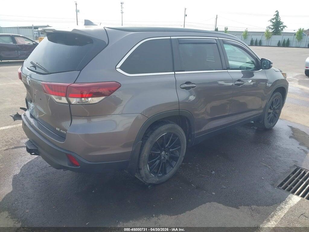 5TDJZRFH8KS572705 2019 TOYOTA HIGHLANDER photo no. 4