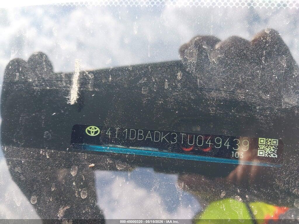 4T1DBADK3TU049439 2026 TOYOTA CAMRY photo no. 9