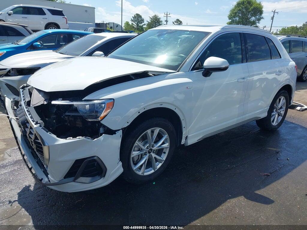 WA1DECF38M1022392 2021 AUDI Q3 photo no. 2