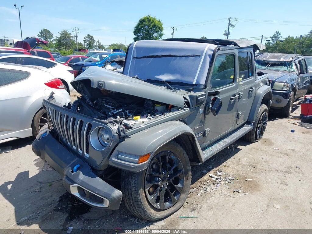 1C4JJXP67NW280993 2022 JEEP WRANGLER 4XE photo no. 2
