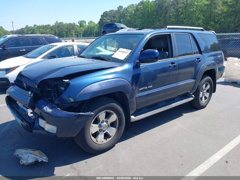 JTEBT17R548013548 2004 TOYOTA 4RUNNER photo no. 2