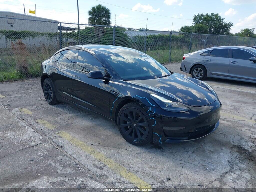 5YJ3E1EB8NF327270 2022 TESLA MODEL 3 photo no. 1