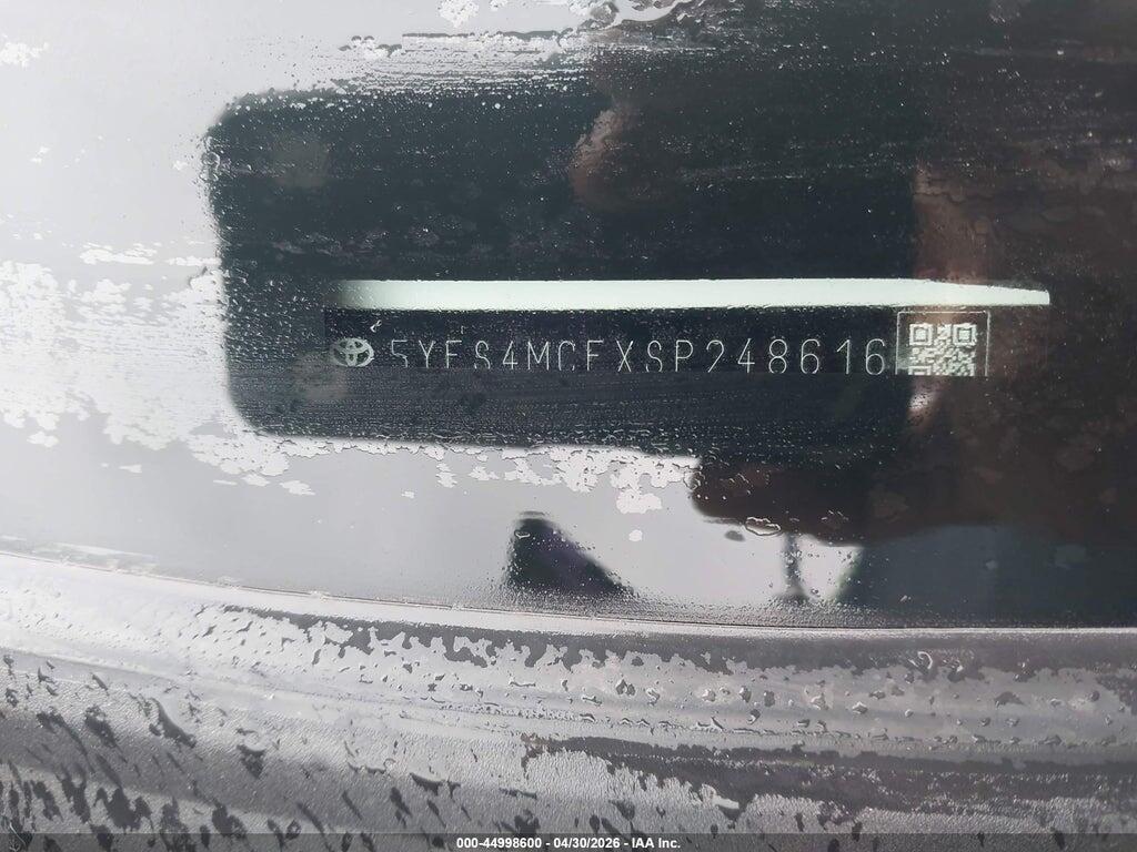 5YFS4MCEXSP248616 2025 TOYOTA COROLLA photo no. 9
