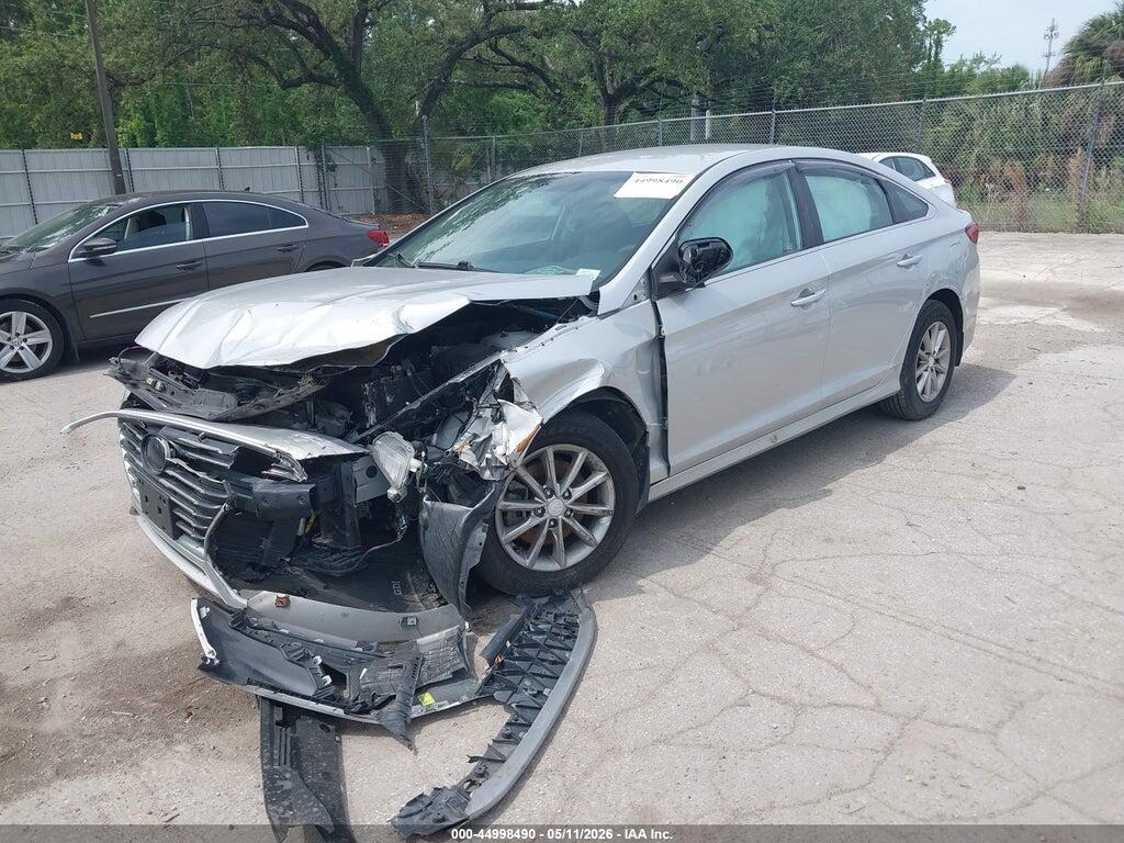 5NPE24AF2KH767106 2019 HYUNDAI SONATA photo no. 2