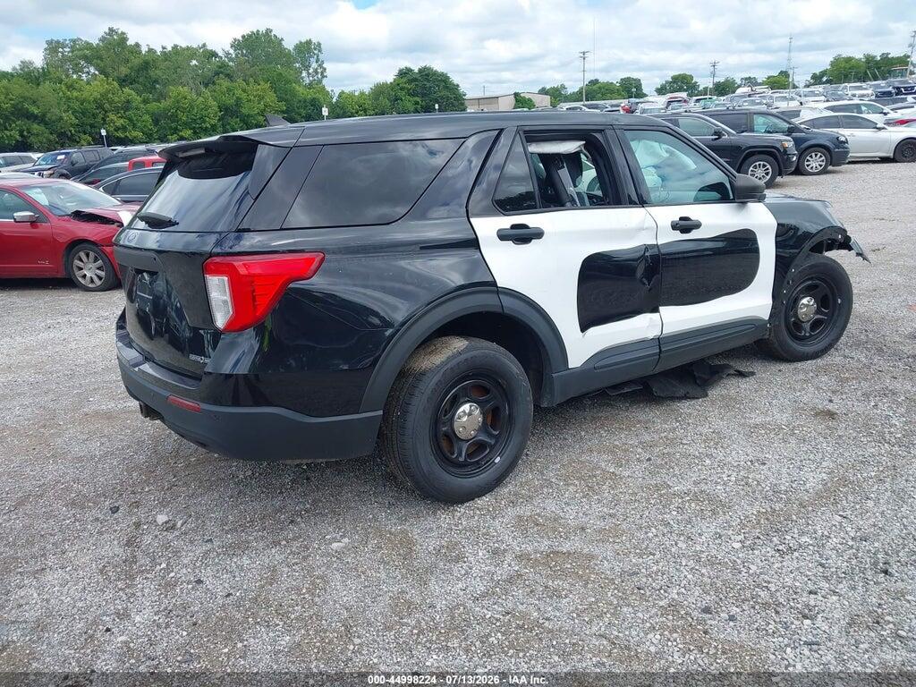 1FM5K8ABXMGB34988 2021 FORD POLICE INTERCEPTOR UTILITY photo no. 4