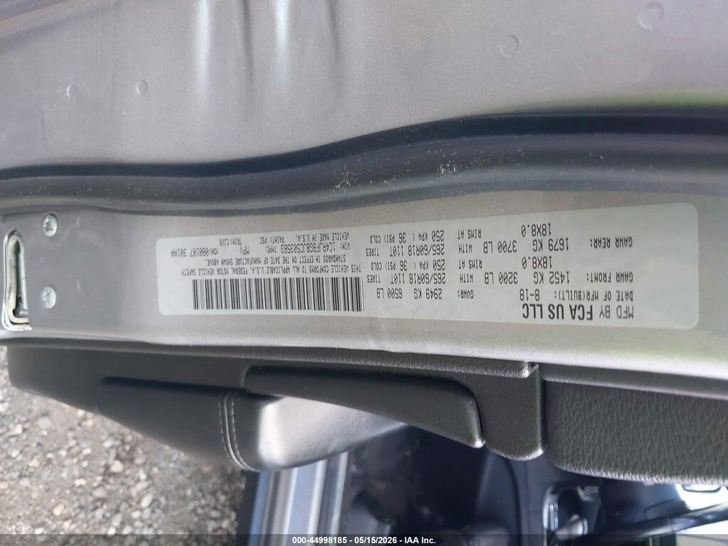 1C4RJFBG8JC503583 2018 JEEP GRAND CHEROKEE photo no. 9