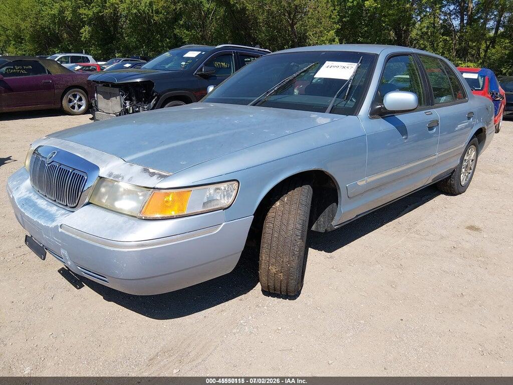 2MEFM74W0YX627167 2000 MERCURY GRAND MARQUIS photo no. 2
