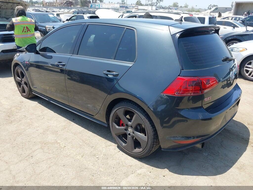 3VW447AU9GM034393 2016 VOLKSWAGEN GOLF GTI photo no. 3
