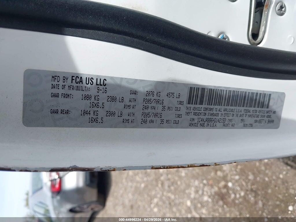 1C4NJRBB6HD142153 2017 JEEP PATRIOT photo no. 9