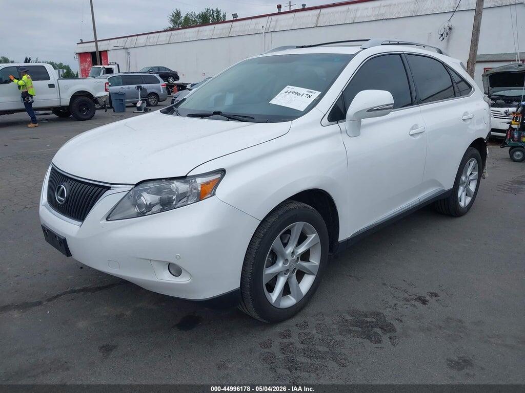 2T2BK1BA1AC076165 2010 LEXUS RX 350 photo no. 2