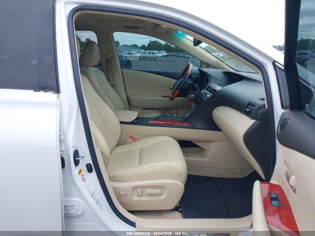 2T2BK1BA1AC076165 2010 LEXUS RX 350 photo no. 5