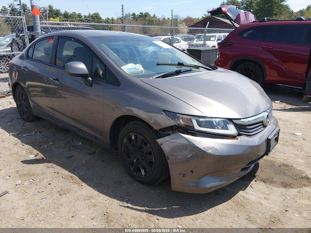 2HGFB2F5XCH537978 2012 HONDA CIVIC photo no. 1