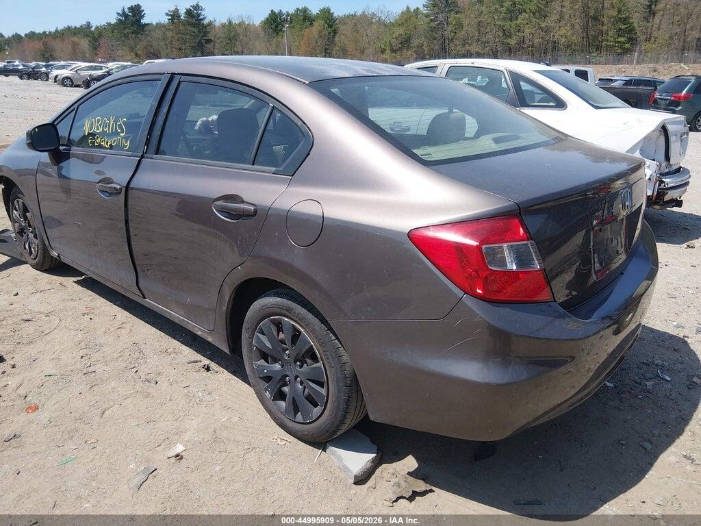 2HGFB2F5XCH537978 2012 HONDA CIVIC photo no. 3