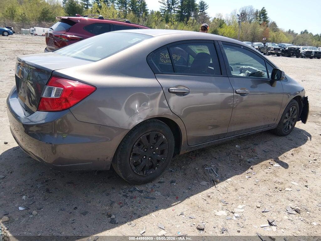 2HGFB2F5XCH537978 2012 HONDA CIVIC photo no. 4