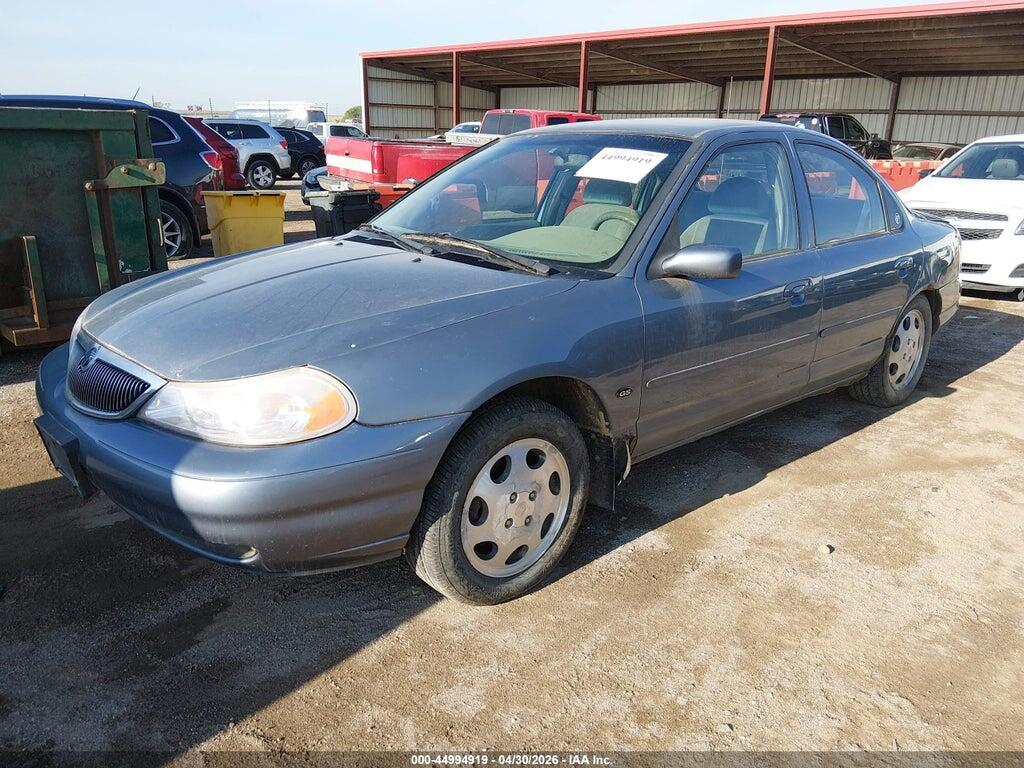 1MEFM6533YK614270 2000 MERCURY MYSTIQUE photo no. 2