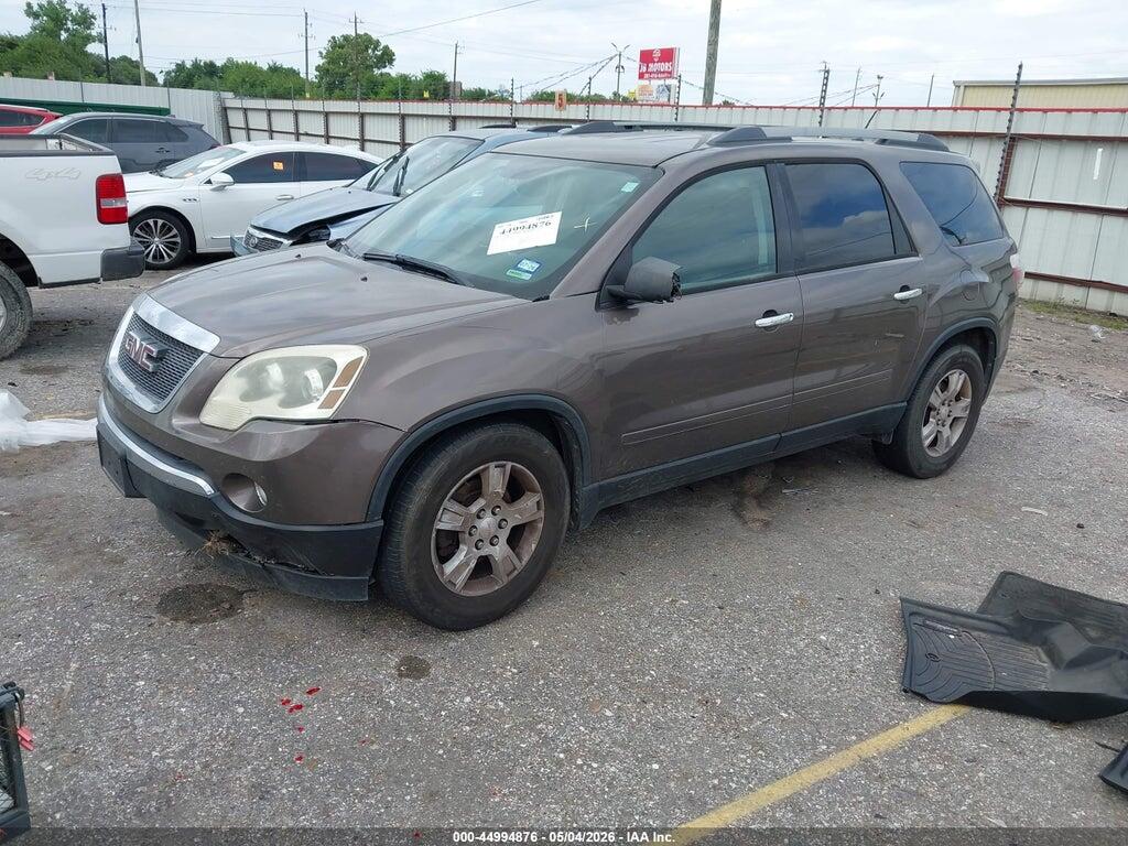 1GKLRLED2AJ222703 2010 GMC ACADIA photo no. 2