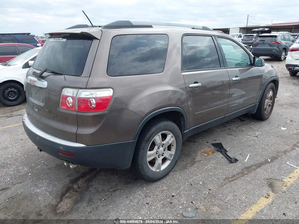 1GKLRLED2AJ222703 2010 GMC ACADIA photo no. 4