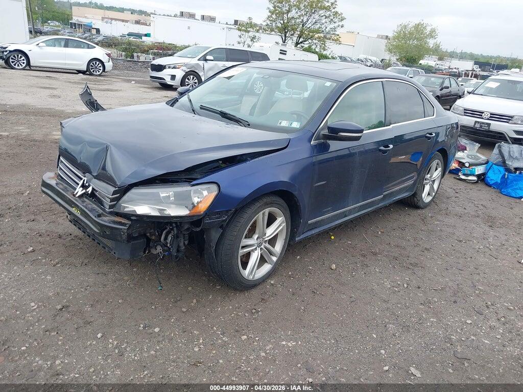 1VWBT7A35FC005412 2015 VOLKSWAGEN PASSAT photo no. 2